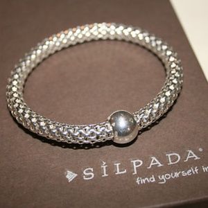 Silpada Sterling Chic Stretch Bracelet